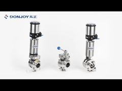 12''วาล์วกระพริกกันผสมมือ สแตนเลส 304 / 316L