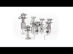 DONJOY นิวเมติกวาล์วถังด้านล่างเปิดภายในพร้อมการเชื่อมต่อแคลมป์