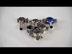 สายดันสูงของสแตนเลสสแตนเลสสุขภาพดี / สายท่อกั้น 13MHP SS304 / สายกั้นปินเดียว