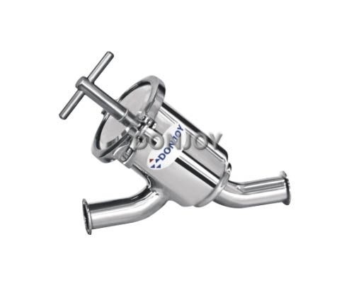 Y ประเภทสุขาภิบาลปราศจากสแตนเลส, SS316L Y ประเภท Pipeline Filter
