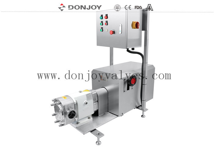 ปั๊มหมุนล็อบอนามัยสําหรับการโอนผลิตภัณฑ์ viscosity สูง
