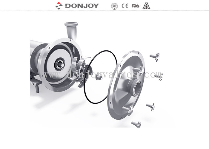 30T / H สแตนเลส SCKL ประเภท DONJOY ปั๊มหลอมศูนย์กลางสุขภาพ