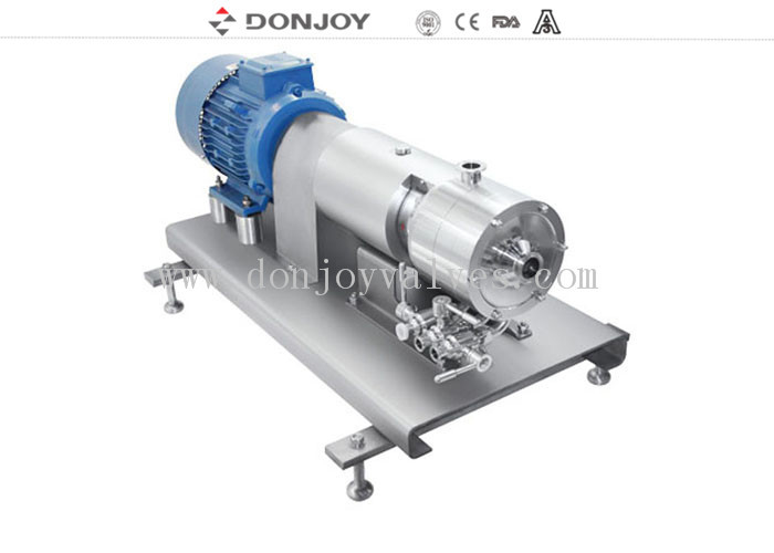 JZ3 ปั๊ม homogenizing หลายระยะที่มี hopper สําหรับการผสม