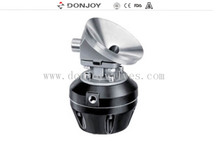 2 นิ้ว welding 316l ปนูเมติกถัง ด้านล่างคลื่น Diaphragm สุขภาพดีกับปลาสติก actuator