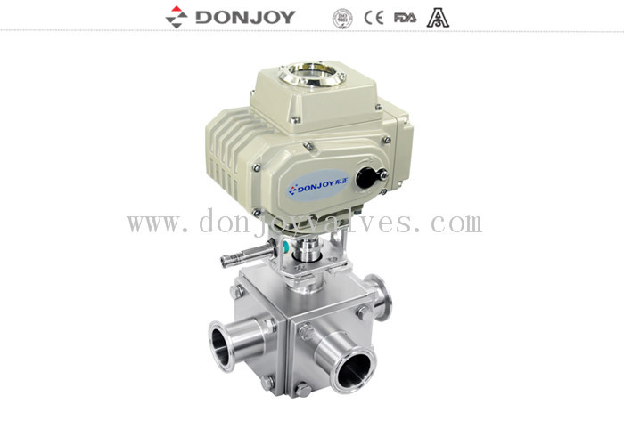 SS316L เครื่องขับเคลื่อนไฟฟ้า L Port 1.5