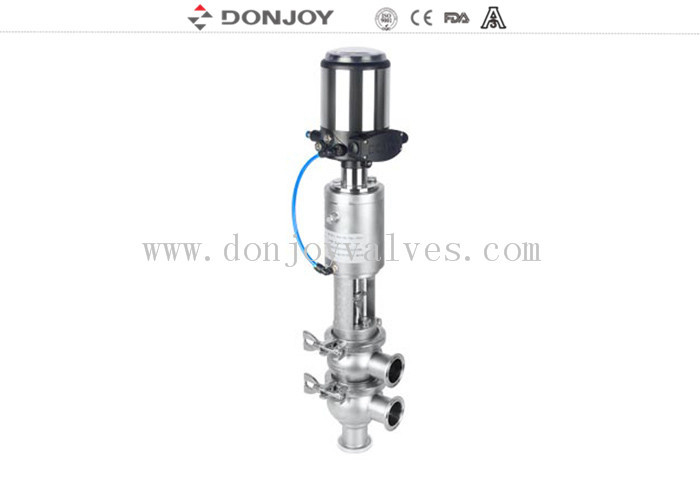 DONJOY TL ประเภท 316L วาล์วนั่งกลับสุขอนามัยที่มีหัวควบคุม