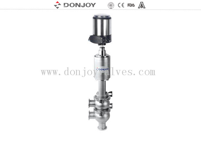 DONJOY TL ประเภท 316L วาล์วนั่งกลับสุขอนามัยที่มีหัวควบคุม