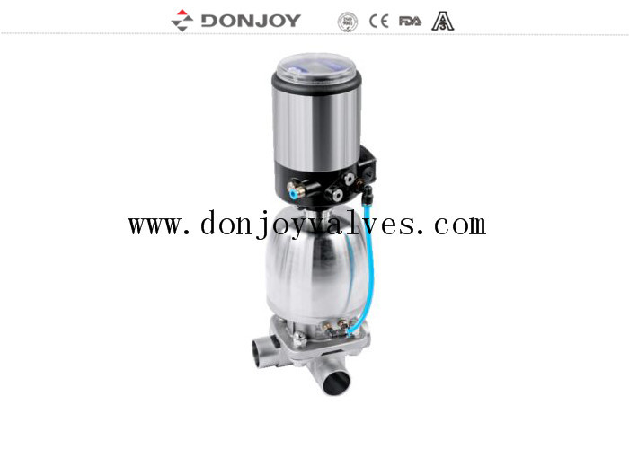 Donjoy T ประเภท 3 Way Diaphragm Valve สําหรับ phamcy