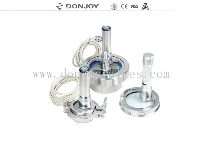 2017 ประเภท Clamp Flange สแตนเลส Sight Glass ด้วยแสง