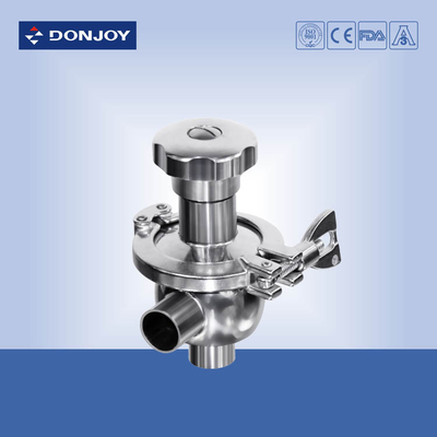 SS316L Manual Radial Diaphragm Valve EPDM  PTFE Gasket for fluid control