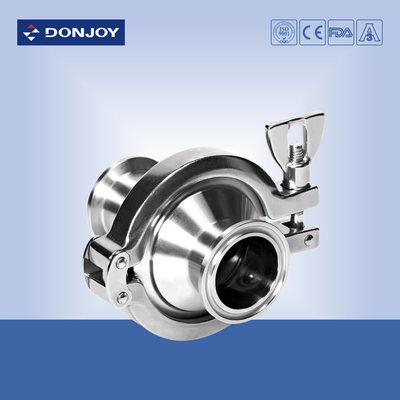 3 Inch Clamp Stainless Steel Hydraulic Check Valves For Recover Liquid Loss