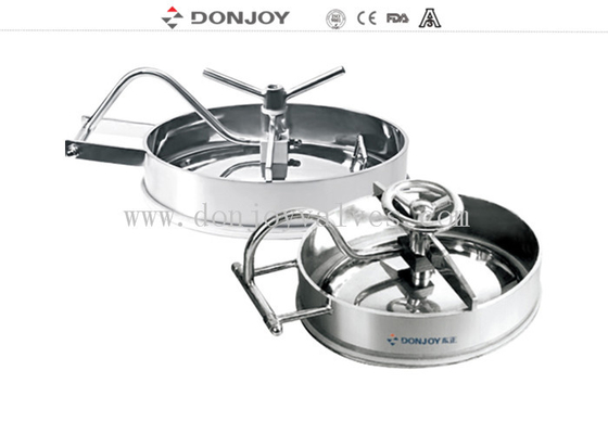 Elliptical  Pressure Vessel Manhole Covers Stainless Steel SS304 SS316L 435mm*335mm