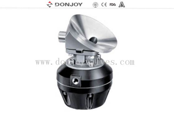2 นิ้ว welding 316l ปนูเมติกถัง ด้านล่างคลื่น Diaphragm สุขภาพดีกับปลาสติก actuator