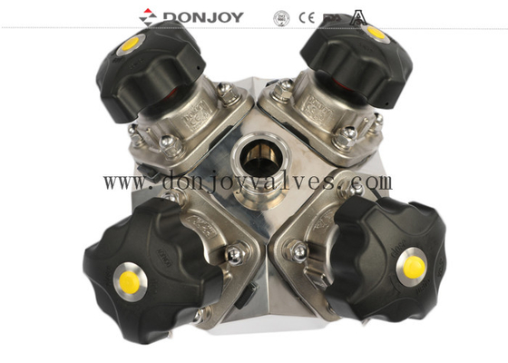 316L DONJOY Multiport phamacy Diaphragm Valve พร้อมประเภท 54A